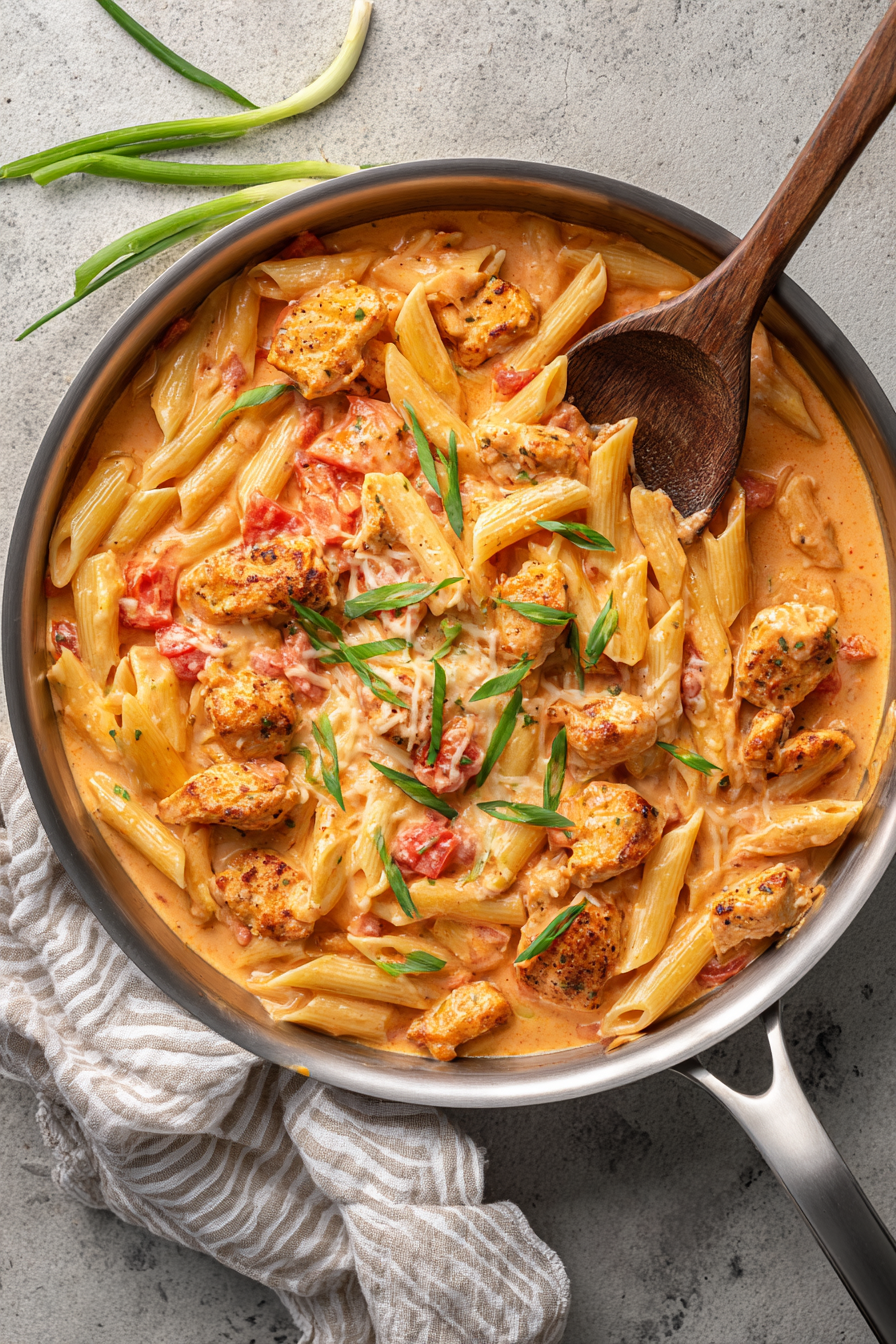 Cajun Chicken Pasta ingredients