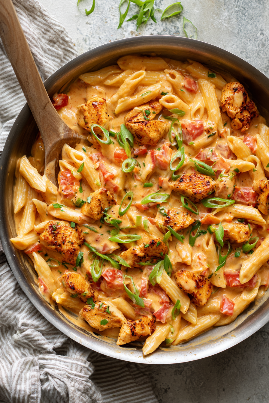 Cajun Chicken Pasta ingredients