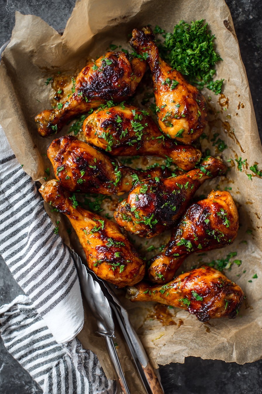 Baked Chicken Drumsticks prep step