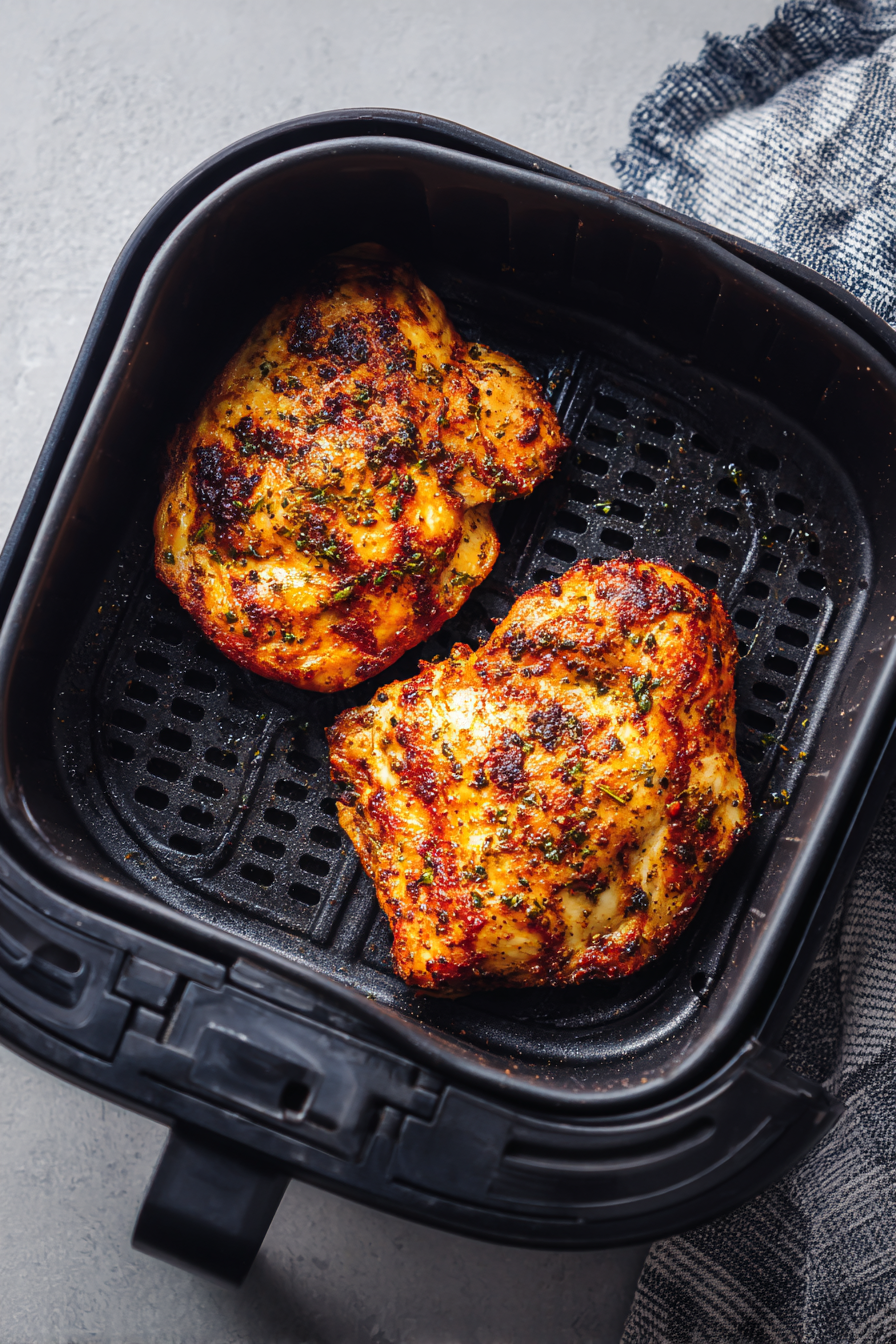 Air Fryer Chicken Breast cooking step
